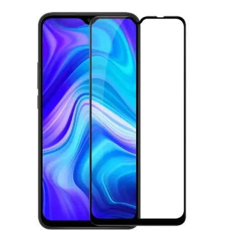 Защитное стекло Nillkin RedMi 9A/9C - Tempered Glass CP+ pro, Чёрный