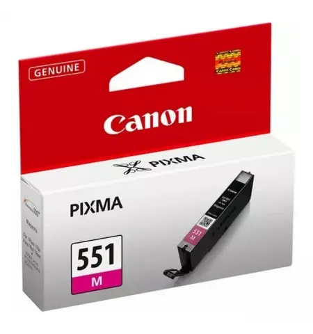 Cartus de cerneala Canon CLI-551, 7ml, Magenta
