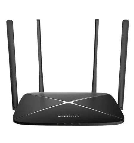 Router fara fir MERCUSYS AC12G, Negru