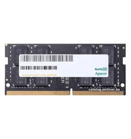 Оперативная память Apacer AS08GGB26CQYBGH, DDR4 SDRAM, 2666 МГц, 8Гб, AS08GGB26CQYBGH