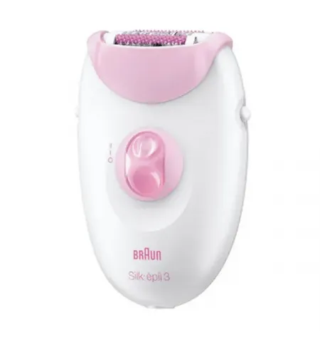 Epilator BRAUN SE3270, Alb/Roz