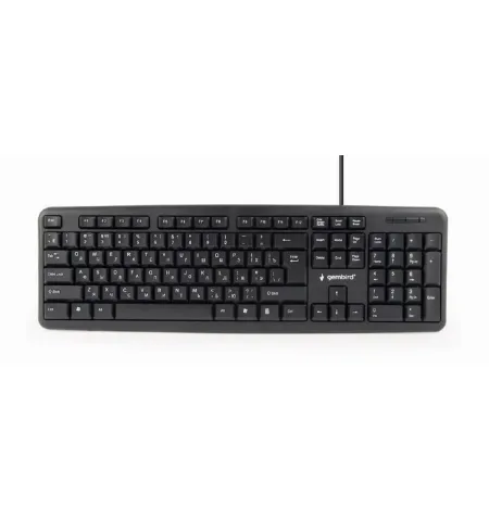 Tastatura Gembird KB-U-103-RU, Cu fir, Negru