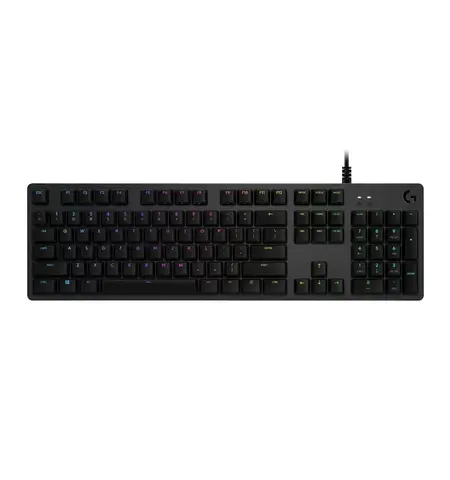 Клавиатура Logitech G512, Проводное, Чёрный