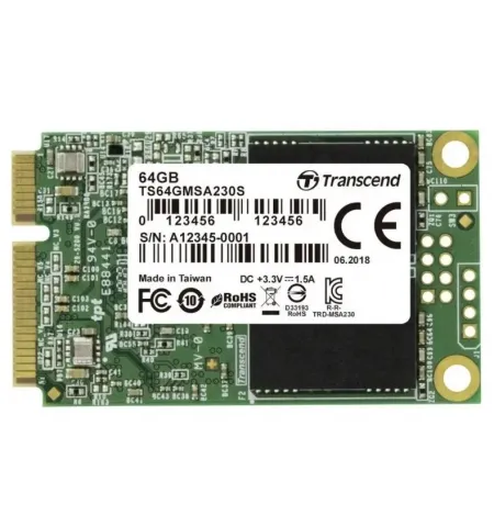 Unitate SSD Transcend MSA230S, 256GB, TS256GMSA230S