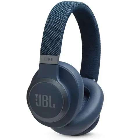 Наушники для домашнего развлечения JBL Live 650BTNC, Bluetooth/Проводное аналоговое, Синий