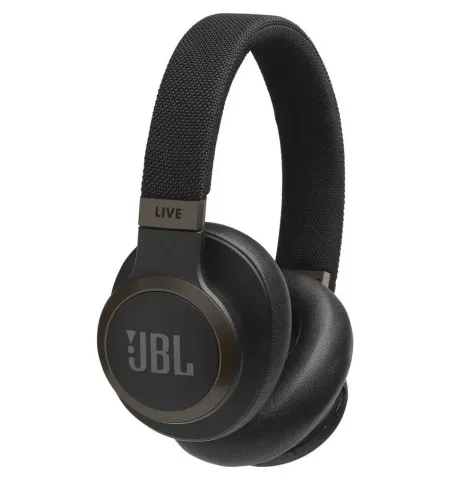 Наушники для домашнего развлечения JBL Live 650BTNC, Bluetooth/Проводное аналоговое, Чёрный
