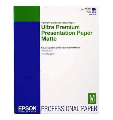 Фото бумага Epson Enhanced Matte Paper, A4