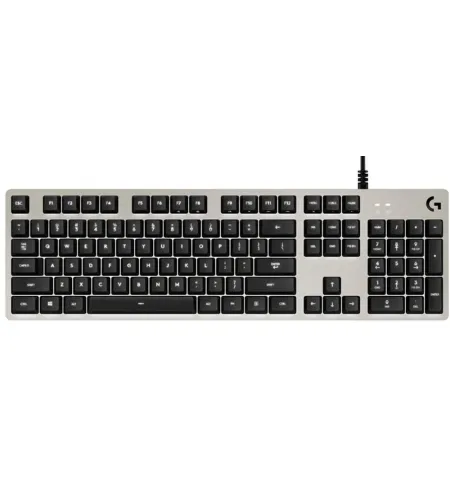 Клавиатура Logitech G413, Проводное, Черный/Серебристый