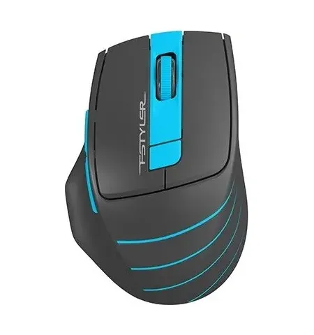 Mouse Wireless A4Tech FG30, Negru/Albastru