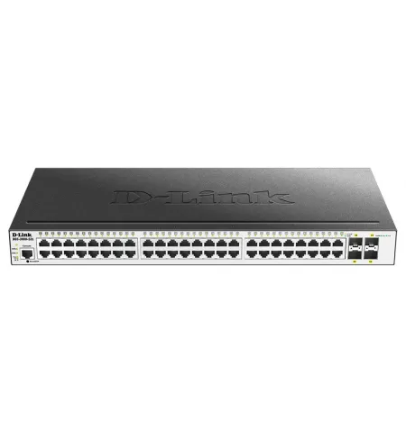 Switch de retea D-Link DGS-3000-52L, 48x 10/100/1000 Mbps, 4x SFP