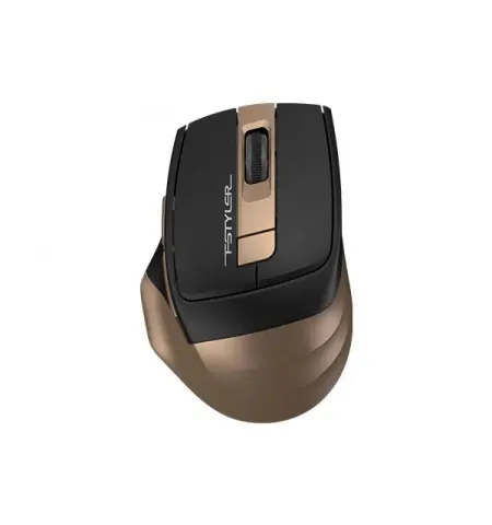 Mouse Wireless A4Tech FG35, Negru/Bronz
