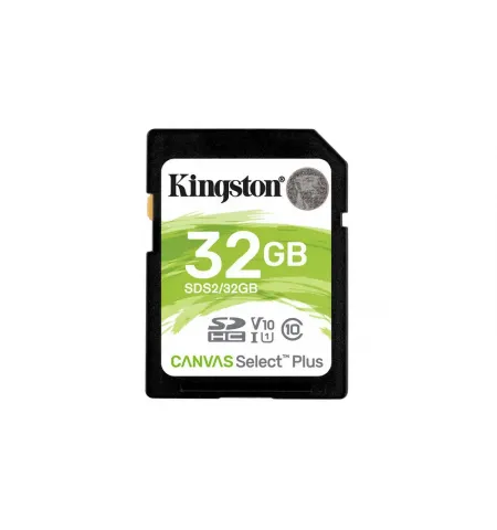 Карта памяти Kingston Canvas Select Plus, 32Гб (SDS2/32GB)