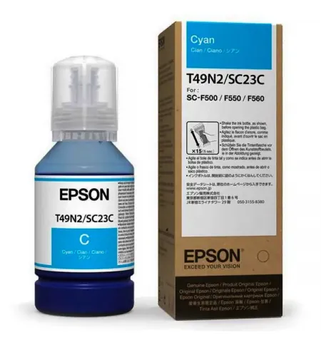 Recipient de cerneala Epson T49N, 140ml, Cyan