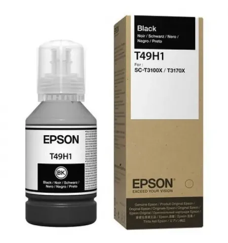 Recipient de cerneala Epson T49H, C13T49H100, Negru