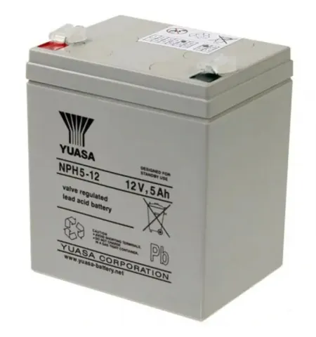 Аккумулятор для резервного питания Yuasa NPH5-12 -TW, 12В 5