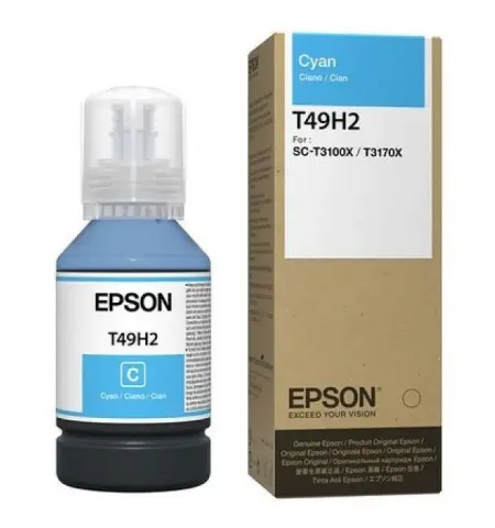 Recipient de cerneala Epson T49H, C13T49H200, Cyan