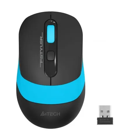 Mouse Wireless A4Tech FG10, Negru/Albastru