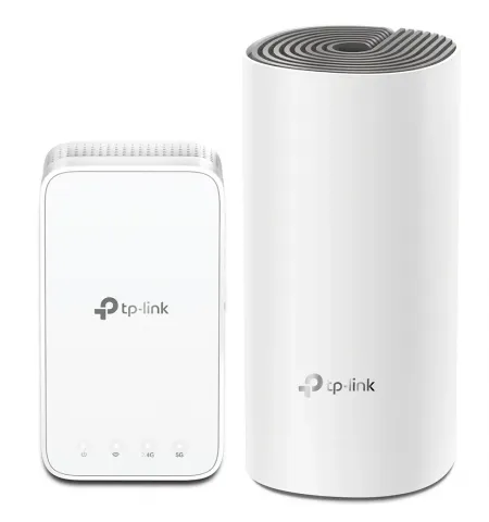 Домашняя Mesh Wi-Fi система TP-LINK Deco E3 (2-pack), Белый