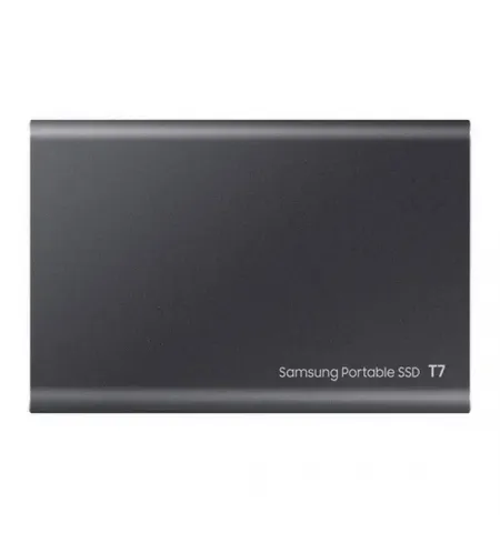 Внешний портативный SSD-накопитель Samsung Portable SSD T7, 500 GB, Grey (MU-PC500T/WW)