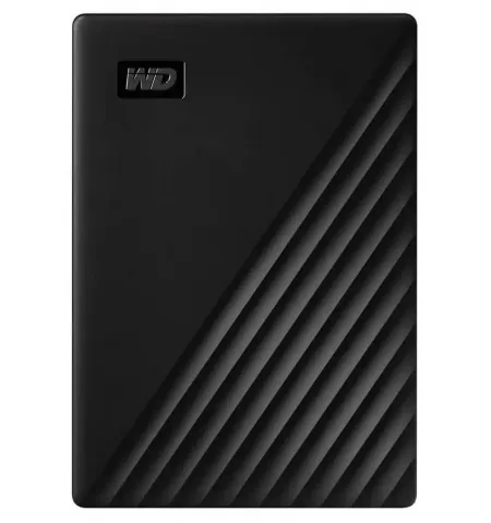 Внешний портативный жесткий диск Western Digital WD My Passport,  2 TB, Чёрный (WDBYVG0020BBK-WESN)