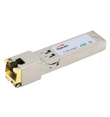 SFP 10/100/1000Mbps to Copper RJ-45, Copper Transceiver(, (Cisco Compatible)