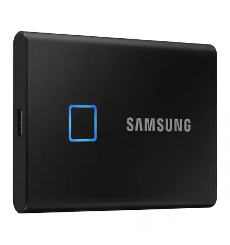 Внешний портативный SSD-накопитель Samsung Portable SSD T7 Touch, 500 GB, Чёрный (MU-PC500K/WW)