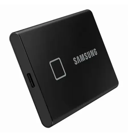 Внешний портативный SSD накопитель Samsung Portable SSD T7 Touch, 1 ТБ, Чёрный (MU-PC1T0K/WW)