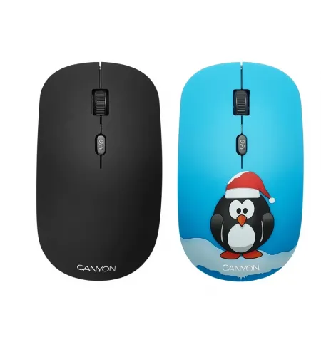 Mouse Wireless Canyon CND-CMSW400PG, Multicolor