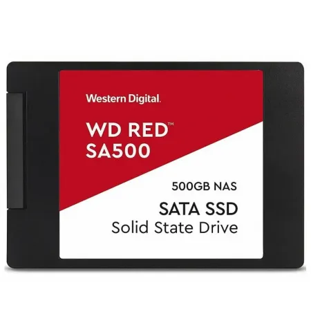 Накопитель SSD Western Digital WD Red, 500Гб, WDS500G1R0A