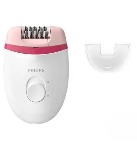 Epilator PHILIPS BRE235/00, Alb/Roz