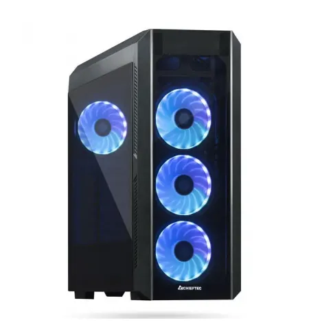 Carcasa PC Chieftec GL-03B-OP, Midi-Tower, ATX, Negru