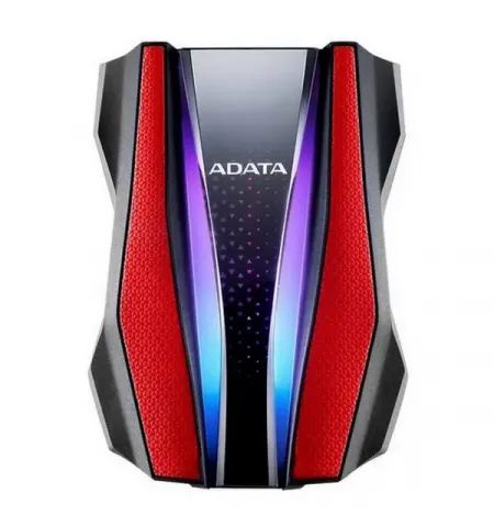 Внешний портативный жесткий диск ADATA HD770G,  1 TB, Красный (AHD770G-1TU32G1-CRD)