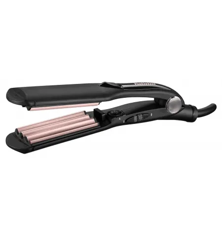 Placa de indreptat parul BaByliss The Crimper 2165CE, Negru