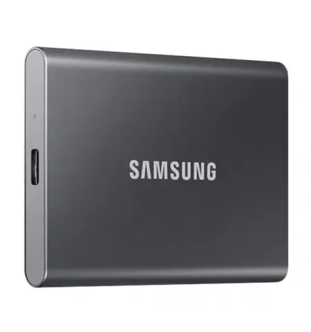 Внешний портативный SSD-накопитель Samsung Portable SSD T7,  2 TB, Grey (MU-PC2T0T/WW)