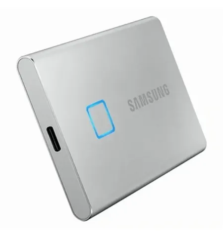 Внешний портативный SSD-накопитель Samsung Portable SSD T7 Touch,  1 TB, White (MU-PC1T0S/WW)