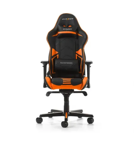 Игровое кресло DXRacer Racing Pro, Искусственная кожа, Чёрный/Оранжевый