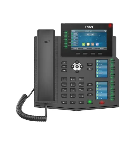 Telefon IP Fanvil X6U, Negru