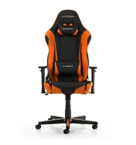 Игровое кресло DXRacer Racing, Искусственная кожа, Черный/Оранжевый