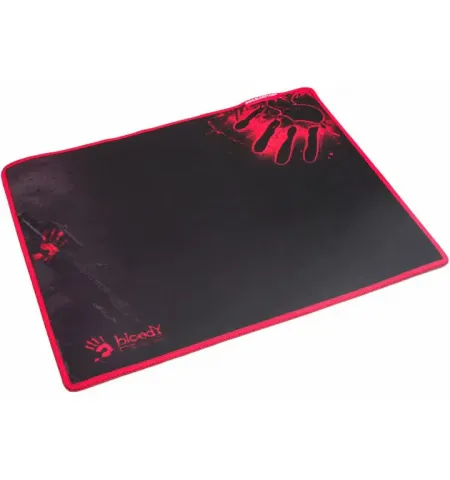 Игровой коврик для мыши Bloody B-081S, Medium, Чёрный/Красный
