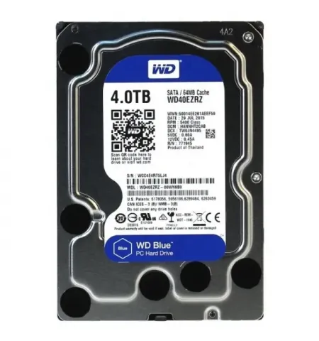 Unitate HDD Western Digital WD Blue, 3.5",  4 TB