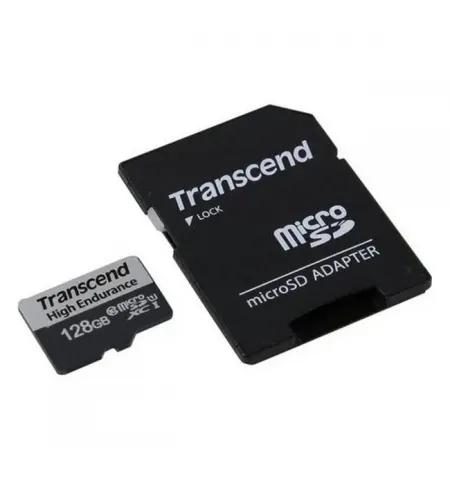 Карта памяти Transcend MicroSDXC Class 10, 128Гб (TS128GUSD350V)