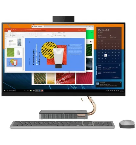 Моноблок Lenovo IdeaCentre 5 27IMB05, 27", Intel Core i7-10700T, 16ГБ/512Гб, Windows 10 Pro 64-bit, Серый