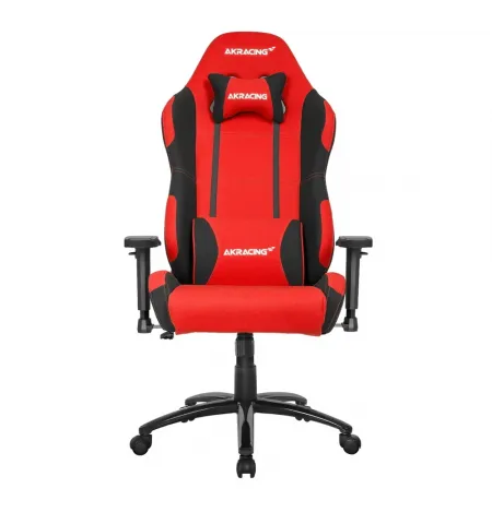 Игровое кресло AKRacing CORE EX, Ткань, Красный/Черный