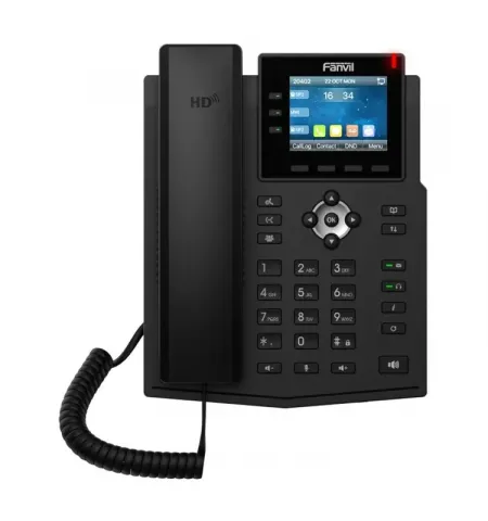 Telefon IP Fanvil X3U, Negru