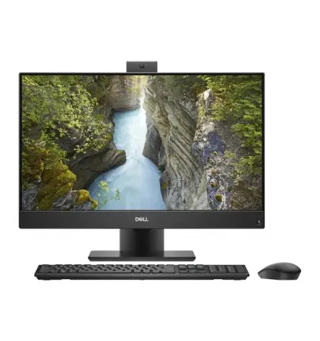 Моноблок DELL OptiPlex 5480, 23,8", Intel Core i5-10500T, 8Гб/256Гб, Linux Ubuntu, Чёрный