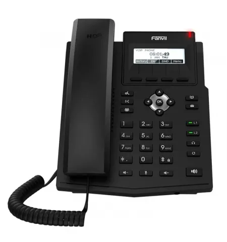 Telefon IP Fanvil X1SP, Negru