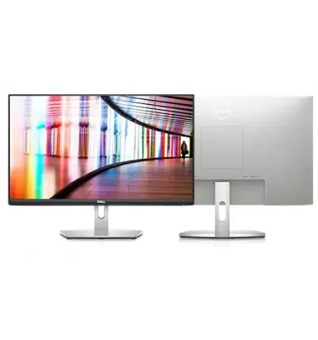 23,8" Monitor DELL S2421HN, IPS 1920x1080 FHD, Negru/Argintiu