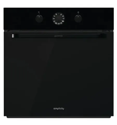 Электрический духовой шкаф Gorenje BO 74 SYB, Чёрный