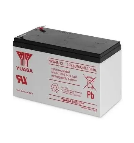 Аккумулятор для резервного питания Yuasa NPW45-12-TW, 12В, 7,5А*ч