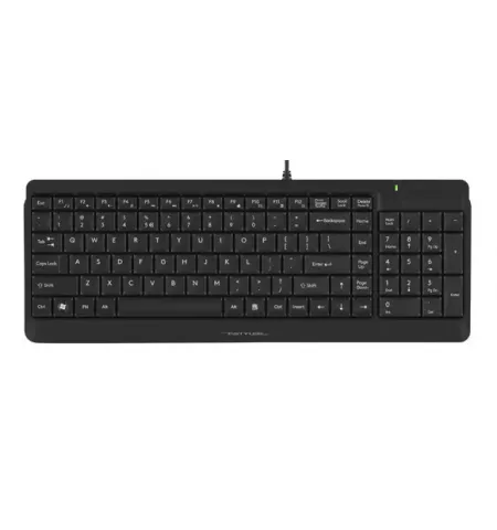 Tastatura A4Tech FK15, Cu fir, Negru